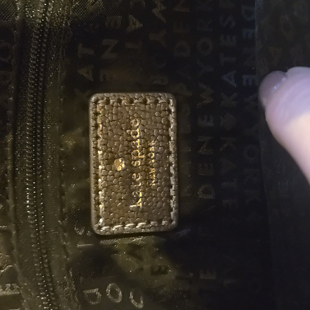 Kate Spade New York Golden Glittery Snap Envelope Clutch - Picture 7 of 16